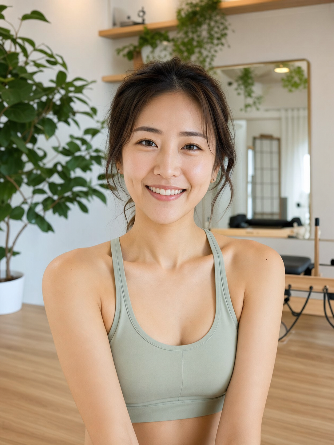 Body Nate 神戸三宮店で笑顔の女性